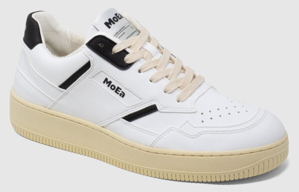 MoEa Gen1 Retro Vegan - white-black