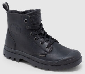 Palladium Pampa Hi Zip Leather - black