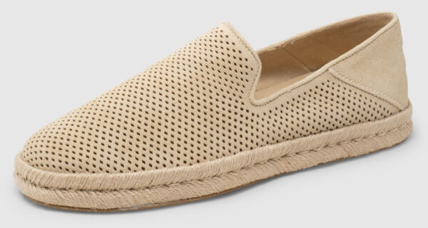 Toms Santiago Perforated Suede - almond