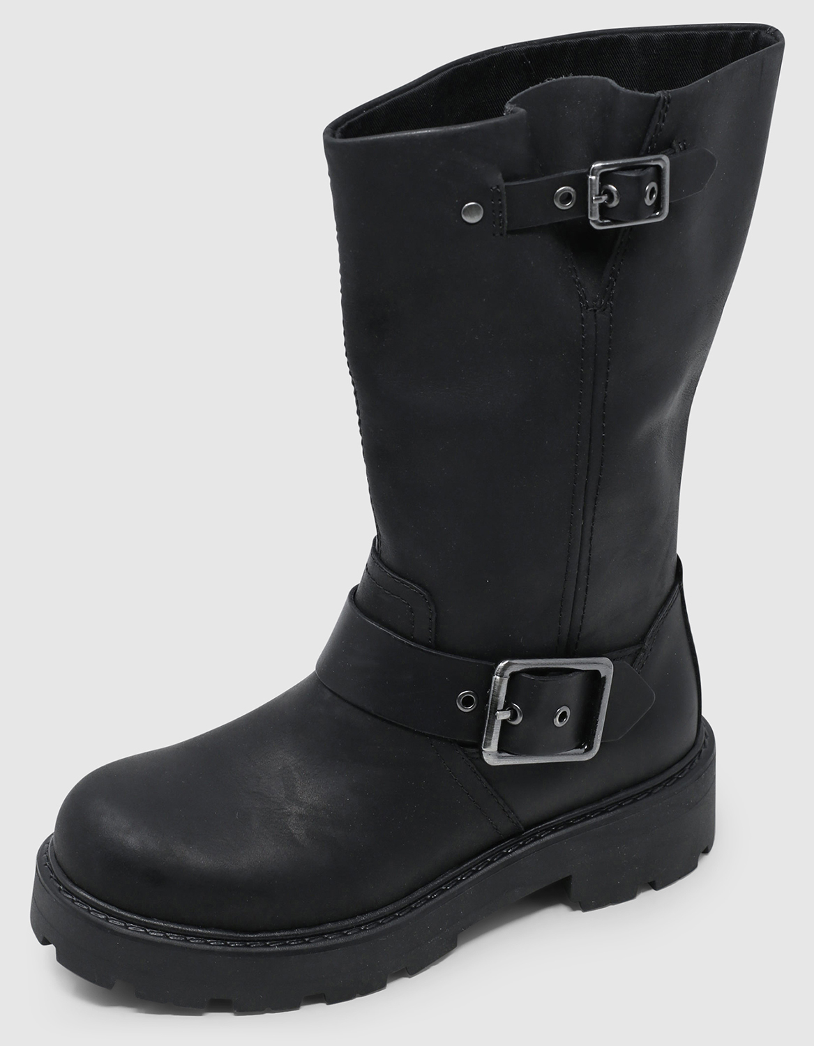 Vagabond Cosmo Biker-Boot Leather - off black | Footsteps