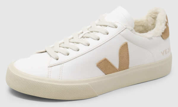 Veja Campo Winter Leather - white-desert