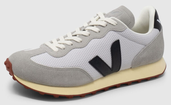 Veja Rio Branco Suede Mesh - light grey-black