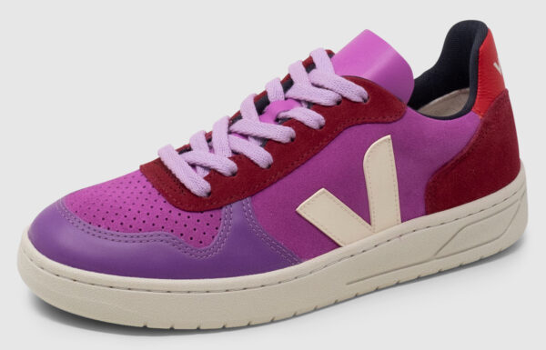 Veja V-10 Suede - multico-ultraviolet