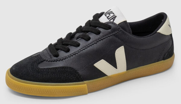 Veja Volley Leather - black-pierre