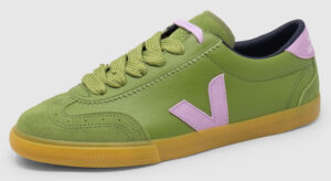 Veja Volley Leather - kiwi-orchid